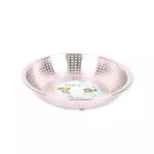 스텐 펀칭채반 1호(22.5cm) 쟁반 소쿠리 야채바구니