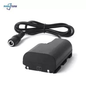 최신 카메라 DR-E6P DC 커플러 LP-E6P Canon EOS R5 R6 Mark II 5D 6D III IV 60D 70D 80D 용 더미 배터리