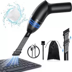 하유수이 4.3Kpa 키보드 진공청소기 미니 자동차 노트북 재봉틀용 휴대용 빈 USB 책상 부스러기 먼지