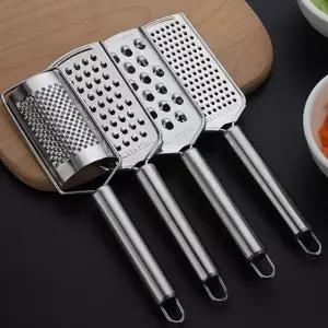 고품질 스텐 야채 감자 무 슬라이서 강판 채칼 4종 DD-11490 (W9AB1F4)