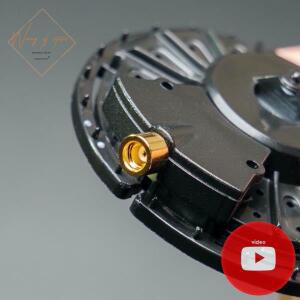 교체 가능한 헤드폰 부품 드라이버 KOSS PP 용 스피커 휴대용 Portapro 헤드셋 MMCX 소켓 분리형 케이블 DI