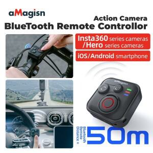 카메라 리모컨 Insta360 X5/X4/Ace Pro 2/Ace 3S 용 Bluetooth 무선 원격 제어 Gopro Hero 13 12 카메라 촬