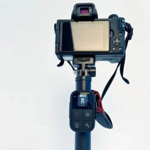 카메라 리모컨 BR-E1 R5 R6 R7 R8 R100 G7X3 G5 M50M2와 호환되는 화면과 강력한 새로운 기능을 갖춘 캐논