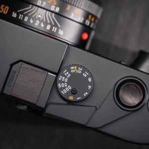 Leica M6 필름 카메라용 YUWOOD 솔리드 우드 핫슈 커버 및 셔터 버튼 - M2/3/4/5/6/7/P 내구성 부품과 호환