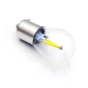 1X P21W Ba15s 1156 Led 필라멘트 칩 자동차 전구 역방향 터닝 램프 흰색 12v 24v 6000K 드롭  지원