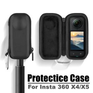 고프로 전용 충전기 Insta 360 X4/X5 카메라 용 EVA 하드 운반 케이스 보호 쉘 충격 방지 휴대용 여행용 보
