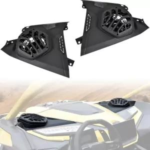 SAUTVS 원 페어 전면 대시 스피커 패널 방수 방진 대시보드 인클로저 캔 암 매버릭 R MAX X RS 2024 모델