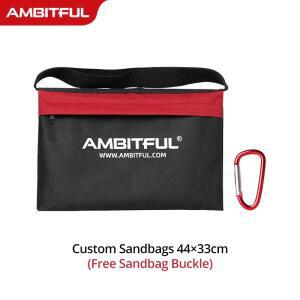 Ambitful 44x33cm 내 하중 샌드백 사진 스튜디오 비디오 무대 필름 라이트 스탠드 용 헤비 듀티 붐 암 삼각