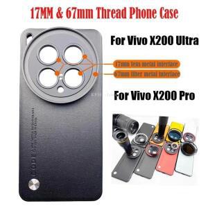 Vivo X200 Ultra Pro 용 17MM 스레드 전화 케이스 렌즈 CPL VU 필터 인터페이스 링 어댑터