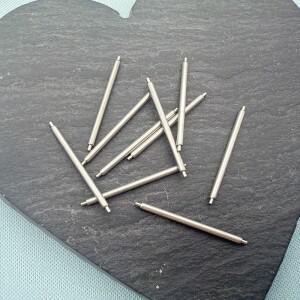 스프링바 직경 1.5mm/1.8mm 시계 스트랩 링크 핀  너비 12mm-26mm 팔찌 스테인리스 스틸  지지대 핀 없음