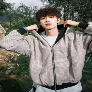 가을 빈티지 남자 가디건 양면 집업 카디건 후드티 데일리 쇼트 루즈핏 다올3