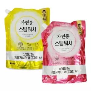 자연퐁 스팀워시 주방세제 리필 1리터 (WCF869D)