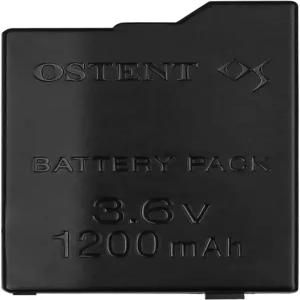 소니 PSP 2000/3000 콘솔용 OSTENT 1200mAh 3.6V 리튬 이온 폴리머 충전식 배터리 팩 교체