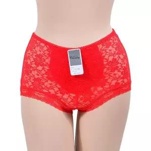 프린토리 앞면 망사 플라워 자수 누디라인 여성 맥시팬티 SW2112-0045 (43420509)