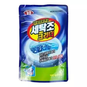 세탁조 크리너 일반드럼겸용450g 세탁조세정제- O 빨래 세탁탈취 세탁조 (W95FC91)