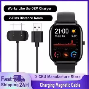 Amazfit GTS 4 Mini/Bip 3/ Bip 3 Pro/ U Pro/GTS 2/ GTR GTS2 Mini/ 2e/ T-Rex Pro용 충전 마그네틱 케이