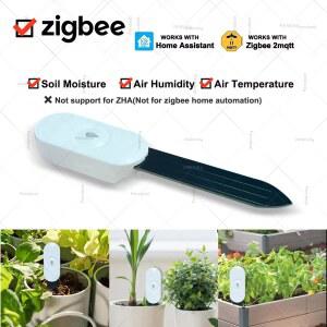 히든센서 스마트 ZIGBEE 토양 수분 센서 습도계 Z2M 측정기 감지기 온도 자동화 습도 열 관개 정원