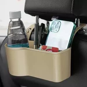 차량용 뒷자석컵홀더 2열 헤드레스트 음료 거치대 차량용컵홀더 (WA6863F)