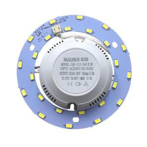 천장 조명 LED 패널 6W 12W 15W 18W 24W 80W 100W 원형 링 라이트 220V SMD 5730 라운드 개조 보드