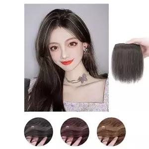 여성용 똑딱이 핀 고열사 부분가발 10cm 1p 헤어가발 (HSJ-WC46CDA)