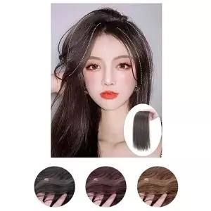 여성용 똑딱이 핀 고열사 부분가발 30cm 1p 헤어가발 (HSJ-WC46CDC)