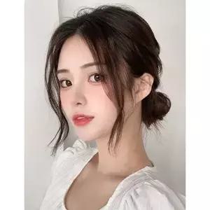 다양한 머리스타일 S자 우아한 앞머리 피스 부분가발 (HSJ-WFABD09)