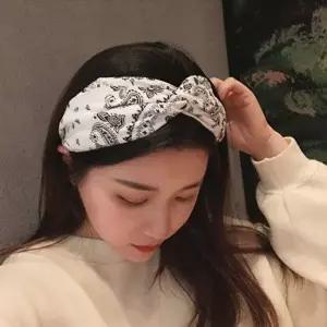 여성 넓은밴드 터번머리띠 헤어 꼬임 와이드 머리띠 (HSJ-WFI30IU)