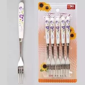 오미챠밍티포크(퍼플)5P세트 젓가락 (W438392)