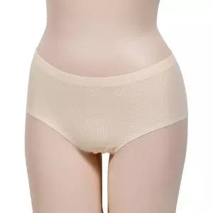 프린토리 통기성이 뛰어난 매쉬패턴 무봉제 힙라인 누드 여성팬티 SW2205-0051 (41995845)