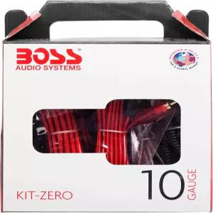 BOSS 오디오 시스템 키트-ZERO 10 게이지 자동차 앰프 설치 배선 - 라디오 서브우퍼 및 스피커에 연결을