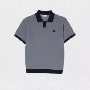 매장정품 라코스테 LACOSTE 남성 베이직 오픈카라 반팔 폴로 셔츠 PH387E-56G 5I1 LSMY 1497205
