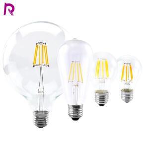 LED 캔들 전구 E14 C35 빈티지 램프 E27 G45 A60 ST64 G80 G95 G125 AC220V 글로브 2W 4W 6W 8W 필라멘트