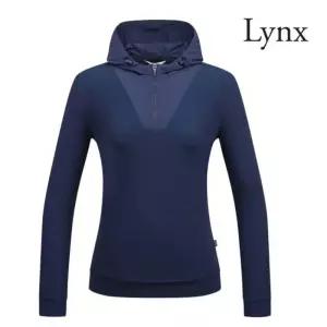 링스 여성 우븐배색 하프집 후드티셔츠(L21E1TR252_NA) 990983