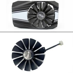 ASUS PH-GTX 1660 TI-O6G PH-GTX1660TI -6G GTX 1660Ti ITX 그래픽 카드 쿨러 팬, 95mm FDC10U12D9-C 6 핀