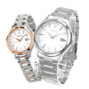 [세이코] SEIKO 시계 페어 워치 페어 박스 첨부 랩핑 첨부 셀렉트 솔라 부부 커플 기념일 SBPX143 STPX096 맨즈 레이디스