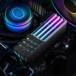 Jumpeak 컴퓨터 DDR4 DDR5 5V ARGB 동기화 메모리 모듈 라디에이터 PC RGB  Ram 쿨러 방열판 냉각 심