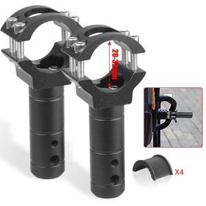 20mm-32mm Motocycle 마운트 브래킷 LED 헤드 라이트 스포트라이트 홀더 카페 레이서 먼지 자전거 스쿠터