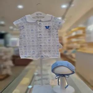 아가방   디즈니  블루미키반팔우주복 (모자) 79S317503