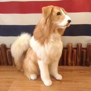 포메라니안 인형 강아지 소품 동물 진짜같은 리얼 인형