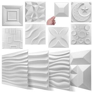 개조 스테레오 스톤 3D 스티커 패널 자체 접착 아트 타일 벽지 욕실 천장