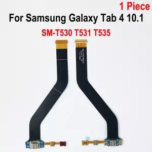 USB 포트 충전 커넥터 플러그 독 소켓 잭 플렉스 케이블 삼성 탭 4 10.1 T530 SMT530 T531 T535