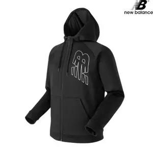 [하프클럽/셀러허브_아웃도어]뉴발란스 NBMDB46021-BK Tenacity 기모 후드집업 남녀공용 후드티