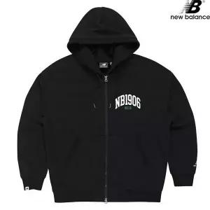 [하프클럽/셀러허브_아웃도어]뉴발란스 NBMDD23123-BK NB1906 그래픽 후드집업 남녀공용 후드티