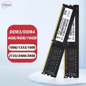 DDR4 4GB 데스크탑 메모리 램 PC3 8500 10600 12800 1.5V 2133 2400 2666 3200Mhz 1.2V NonECC M