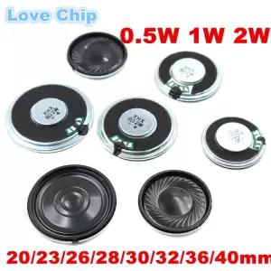 0.5W 1W 2W 8R 16R 32R 미니 스피커 8옴 32옴 라우드 직경 20mm 2m 라우드스피커