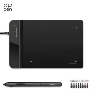 XPPen G430S 그래픽 잉 태블릿 8192 단계 압력 배터리 프리 스타일러스 윈도우 맥용 4x3 인치
