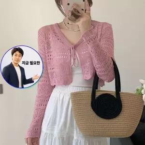 쌍문상회 지금 필요한 F007515_망니트 미니가디건 볼레로