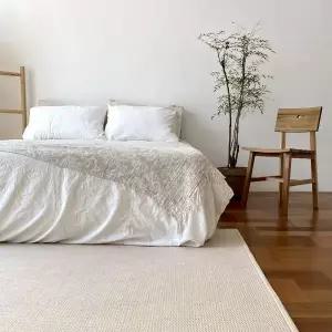 카페트 소파패드 면 1평 와플 150x200cm 러그 사계절 모달