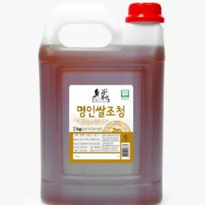 두레촌 국산 우리쌀 조청 5kg 국내산 아기 명인 조엿 찹조 농조 수제 물엿 꿀스틱 현미