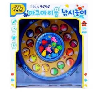 멜로디 불빛 입벌리는 물고기 낚시놀이 육아 집중력 조카선물